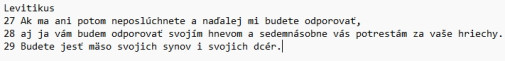 potraty fuj, kanibalizmus mňam